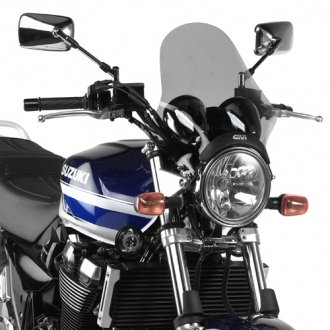 Parbriz universal moto naked fumuriu