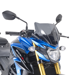 Parbriz fumuriu 28 x 36.5 cm (H x L) Suzuki GSX S750 (2017)