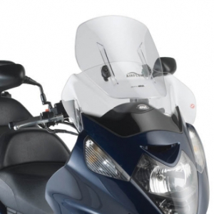 Parbriz Givi Transparent + Deflector Vant Honda Silver Wing 600   ABS (01   09)   Silver Wing 400 (06   09)