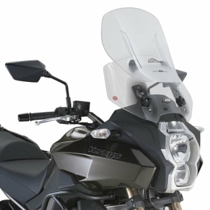 Parbriz Givi Transparent + Deflector Vant Kawasaki Versys 650 (15   21)   Versys 1000 (12   16)
