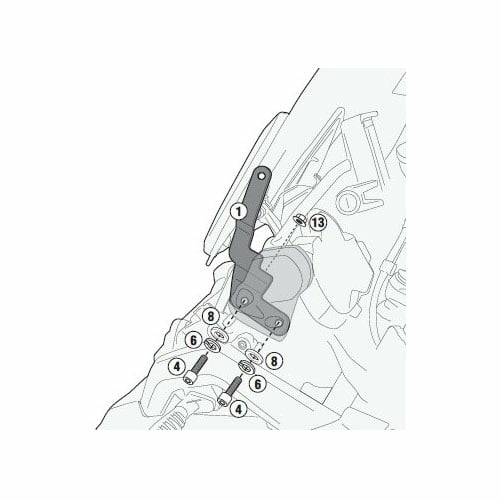 Kit Specific Pentru Montare Parbriz D4111DT