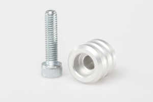 Extensie schimbator vitee cu 15 mm extensie. Aluminiu. Argintiu Universal.