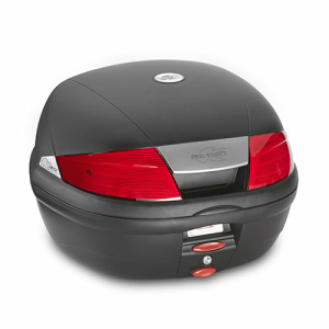 Top Case Kappa Monolock 35 litri negru catadioptrii rosii