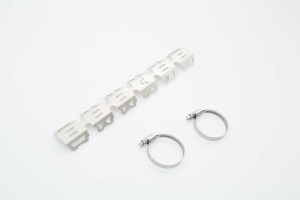 Protectie teava esapament Argintiu. Universal. Pentru manifold-A, sAƒA,  ¹A,  º 32-50 mm.