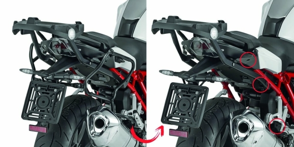 Suport Side Case MONOKEY BMW R 1200 R  15