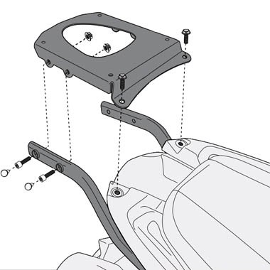 Suport Top Case Givi Monokey Triumph Tiger Sport 1050 (13   20)