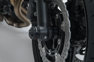 Crash Pad ax fata pentru Kawasaki Z650 (16-). Negru