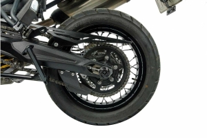 Crash pad ax roata spate Negru Triumph Tiger 800 models (10-).