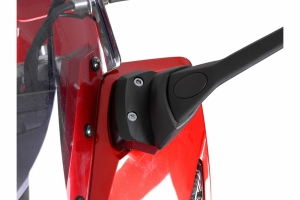 Extensie oglinda. Negru. Yamaha FZ6 Fazer