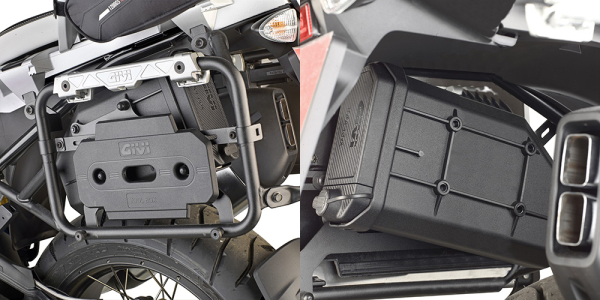 Kit instalare S250 Tool Box pe suporti sidecase PL5108CAM stanga