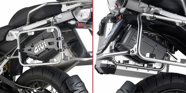 Kit instalare S250 Tool Box pe suporti sidecase originali BMW
