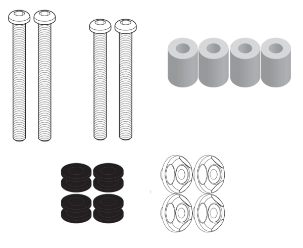 Kit fixare parbriz 7056DT SYM Cruisym 300 (17   18)