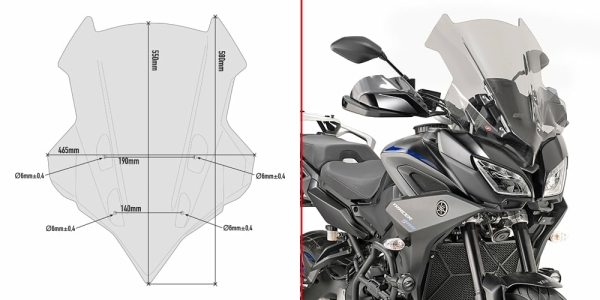 Parbriz YAMAHA Tracer 900   Tracer 900 GT (18)