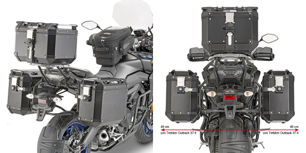 Suport Side Case Givi Trekker Outback Yamaha Tracer 900   GT (18   20)