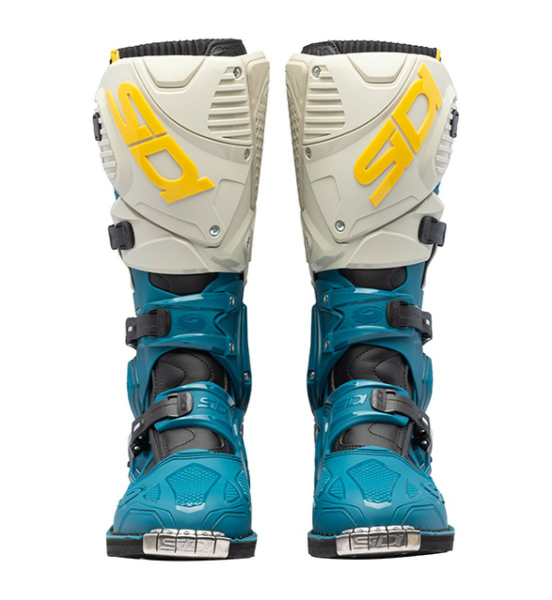 Cizme Moto MX/Enduro Crossfire 3 Albastru/Galben, 6