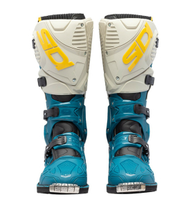 Cizme Moto MX/Enduro Crossfire 3 Albastru/Galben, 6