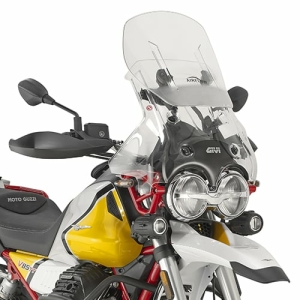 Parbriz Givi Transparent + Deflector Vant Moto Guzzi V85 TT (19-)