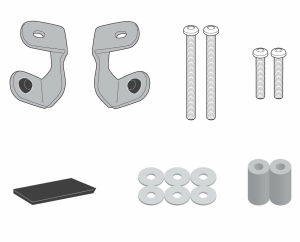 Kit fixare parbriz Givi BMW C 400 X - 5130DT