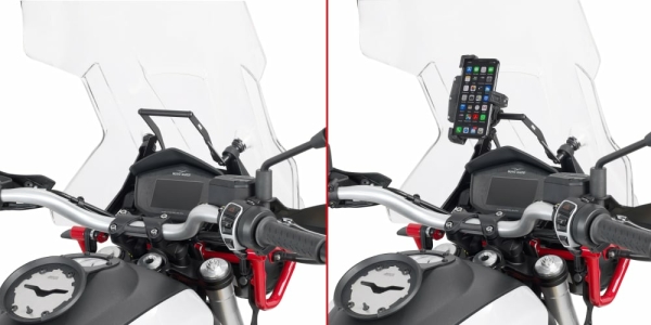 Bara Transversala Pentru Suport Telefon   Navigatie Moto Guzzi V85 TT (19-)