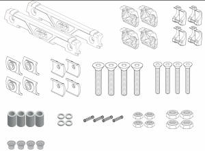 Adaptor Cam-Side Pe Suporti Laterali Givi