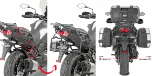 Suport Side Case Givi Monokey Kawasaki Versys 1000   SE (19-)