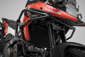 Crash bar superior Negru. Suzuki V-Strom 1050 (19-).