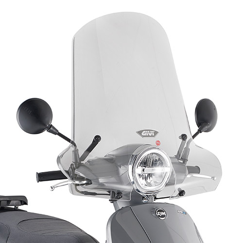 Parbriz Transparent Givi SYM Fiddle 125 Euro 5 (2020)