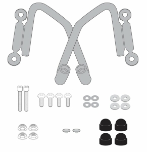 Kit fixare parbriz Givi Honda CB 500 F - 1176A   1176ABL