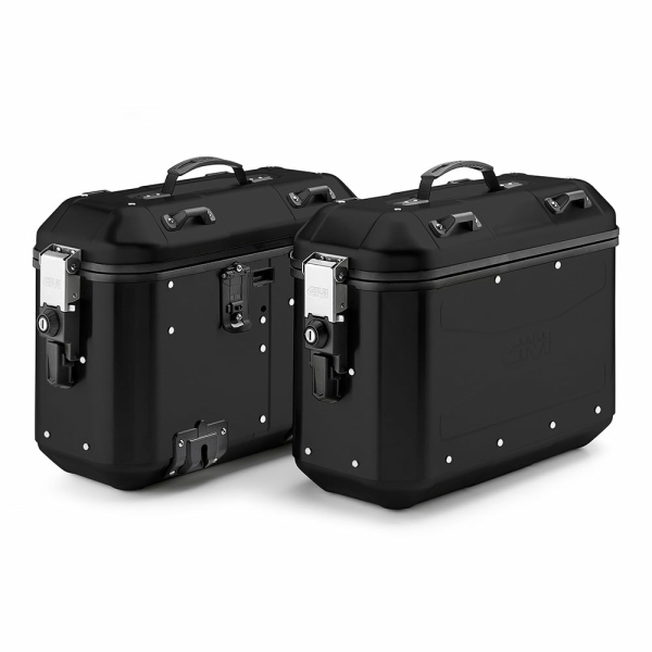 Set Side Case GIVI Trekker Dolomiti aluminiu 36, 2