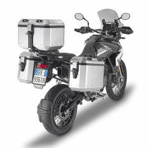 Set Side Case GIVI Trekker Dolomiti aluminiu 36, 4