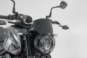 Parbriz Negru Triumph Trident 660 (21-). Sw-Motech