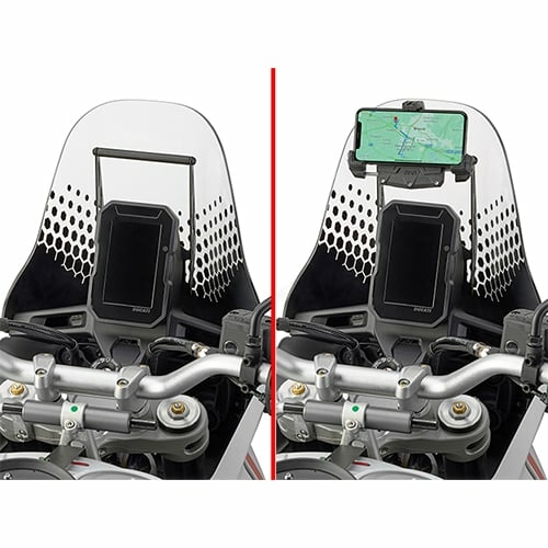 Bara Transversala Pentru Suport Telefon   Navigatie GIVI Ducati Desert X 937 (22-)
