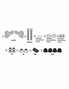 Kit fixare parbriz GIVI pentru Royal Enfield HNTR 350 (22-)