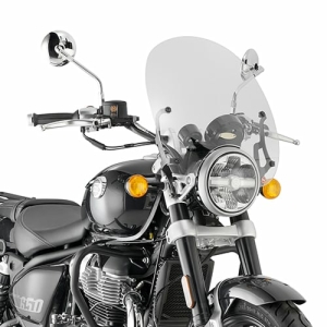 Parbriz transparent GIVI pentru Royal Enfield Super Meteor 650 (23-)