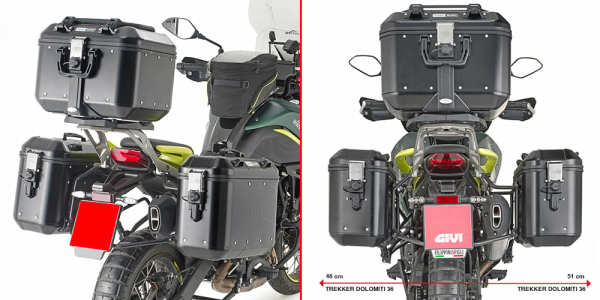 Suport Side Case Givi Monokey Benelli TRK 702   702 X (23-)
