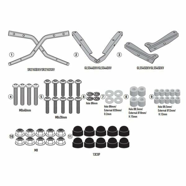 Suport Top Case Givi Yamaha MT-10 (22-)