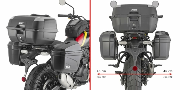 Suport Side Case Givi Monokey Royal Enfield Guerrilla 450 (24)