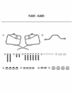 Kit fixare parbriz Givi Kymco Skytown 125 (24)