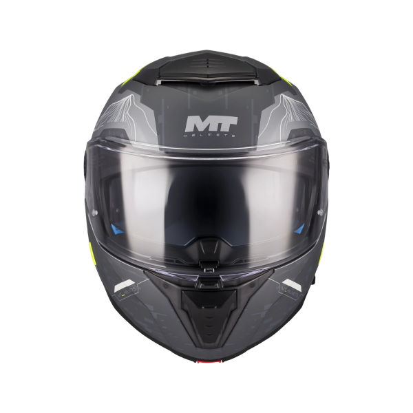 Casca modulabila MT Atom 2 SV Highlands E2 gri mat (ochelari soare integrati) Pinlock Ready - tip viziera: MT-V-35 - XS (53/54cm), 4