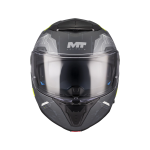 Casca modulabila MT Atom 2 SV Highlands E2 gri mat (ochelari soare integrati) Pinlock Ready - tip viziera: MT-V-35 - S (55/56cm), 3