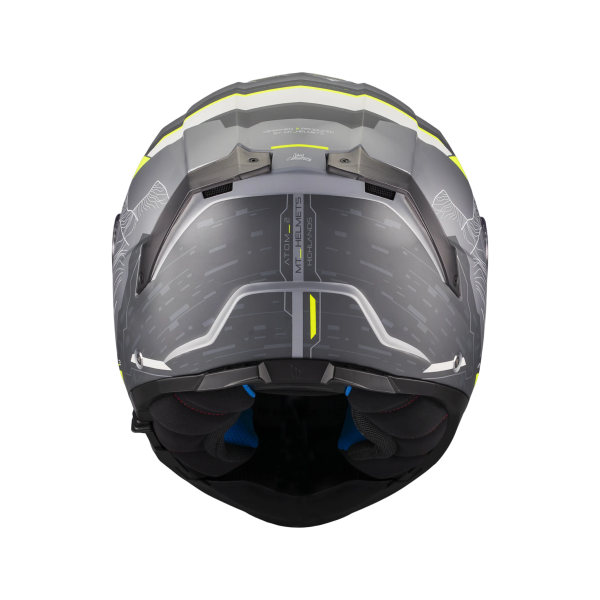 Casca modulabila MT Atom 2 SV Highlands E2 gri mat (ochelari soare integrati) Pinlock Ready - tip viziera: MT-V-35 - XL (61/62cm), 2