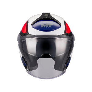 Casca open face motociclete MT Cosmo SV Icarus A5 rosu lucios (ochelari soare integrati) - tip viziera: MT-V-37 - L (59/60cm), 3