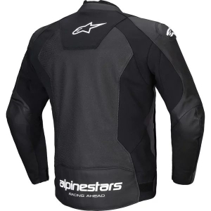 Geaca de piele ALPINESTARS FASTER V3 AIRFLOW 46 Negru/Rosu fluo, 13