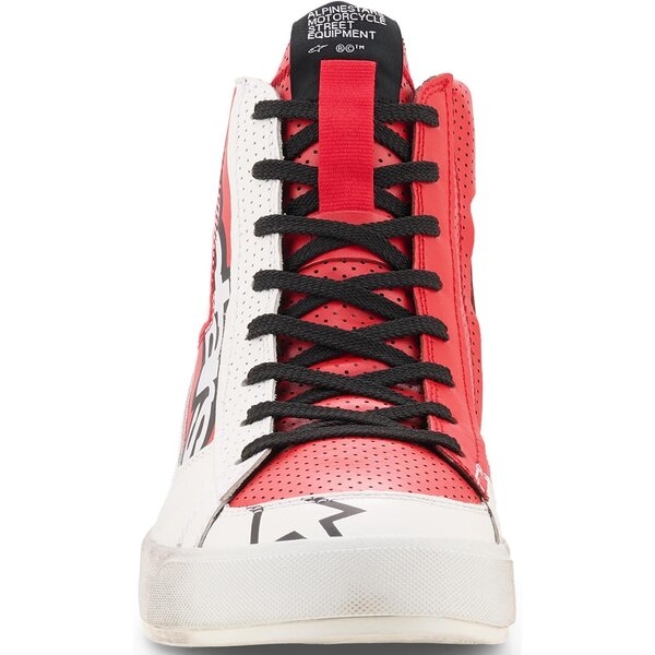 Ghete moto ALPINESTARS STATED FLAIR Negru/Alb 40, 13