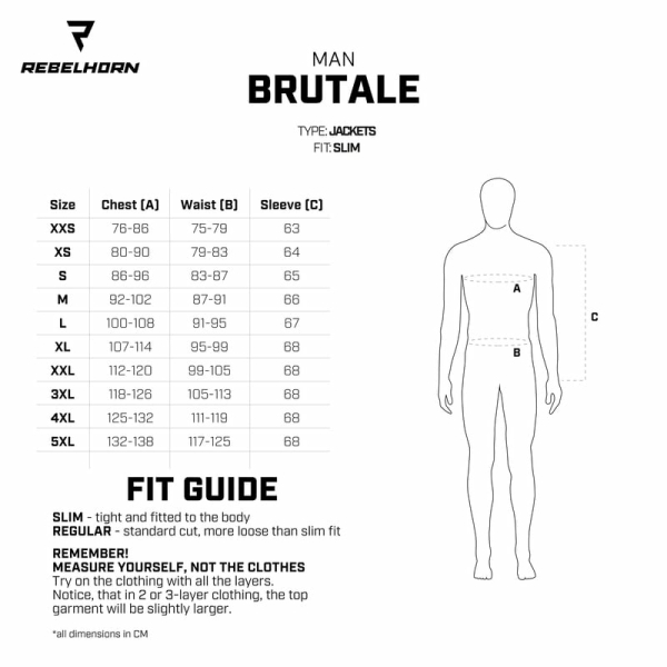 Geaca Rebelhorn Brutale, 3