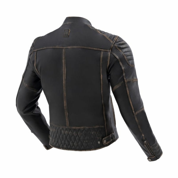 Geaca de piele Rebelhorn Hunter II Vintage, 5