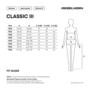 Blugi Rebelhorn Classic III Lady, Skinny fit - lichidare stoc!, 4