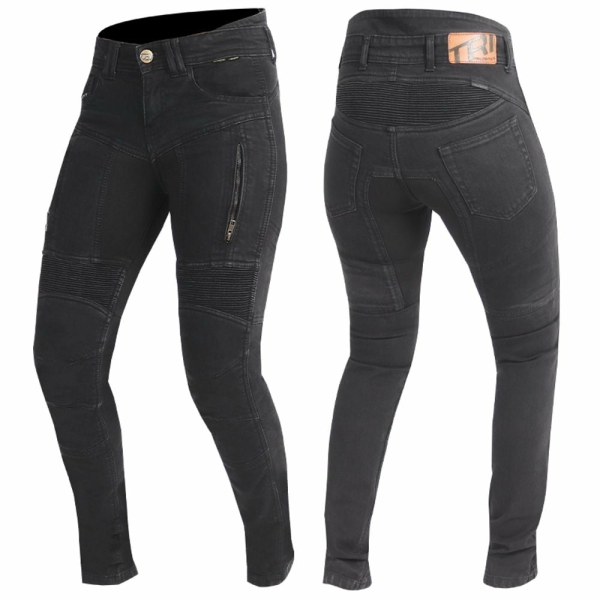 Blugi Trilobite Parado monolayer Lady, Slim Fit, Negru, 4