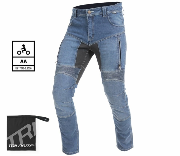Blugi Trilobite Parado, Skinny Fit, Albastru, 4