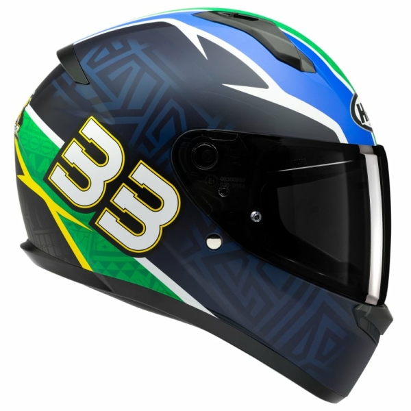 Casca HJC C10 Brad Binder, 4